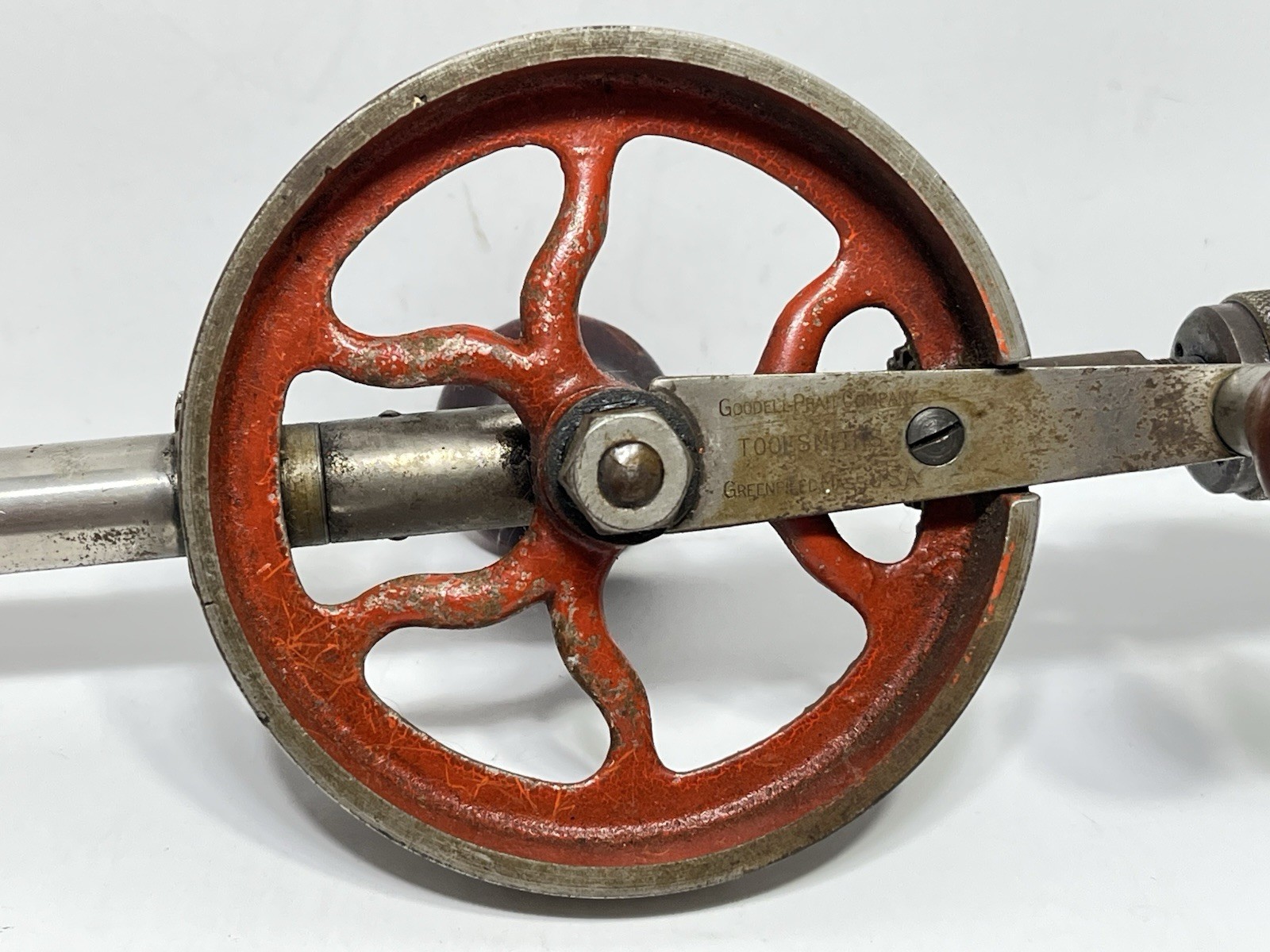 Vintage Goodell-Pratt No. 790 Eggbeater Hand Drill FREE SHIPPING