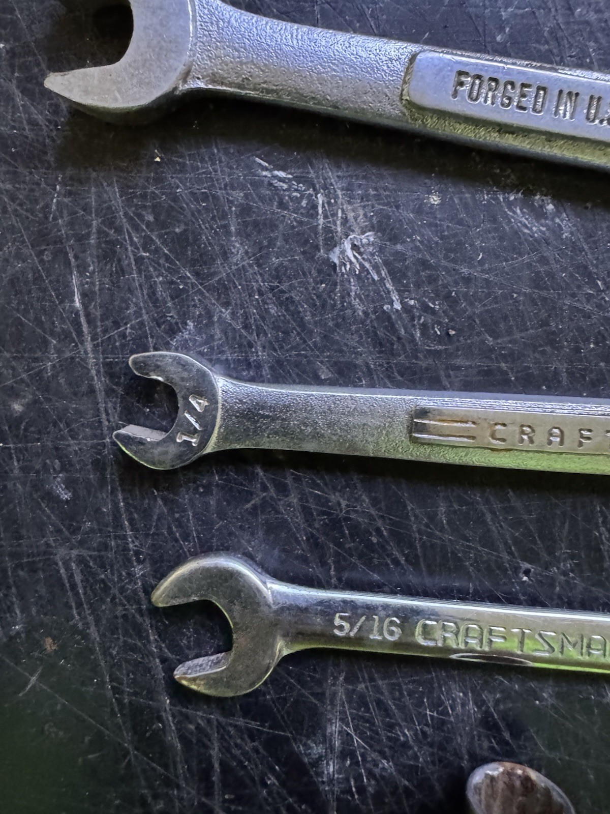 Craftsman Tool Lot Cold Punch Wrench Socket 7pcs
