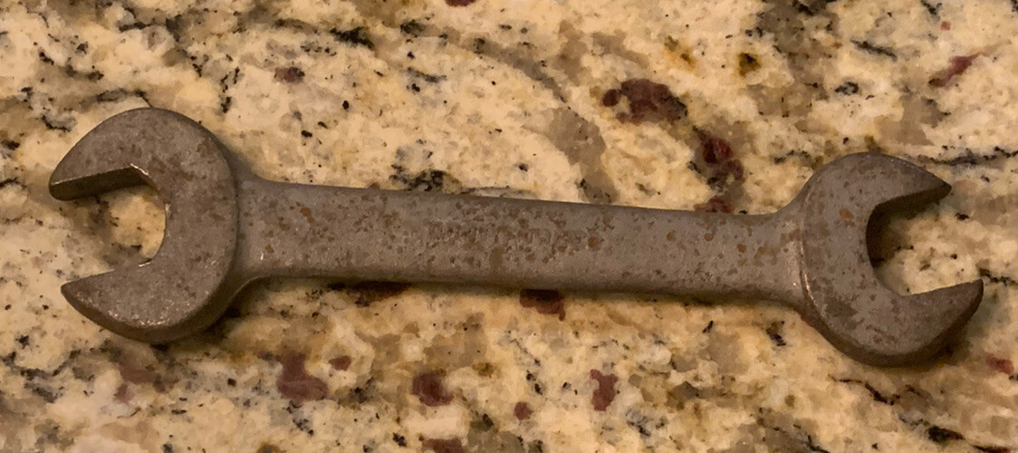Vintage 7” Drop Forged Steel Wrench