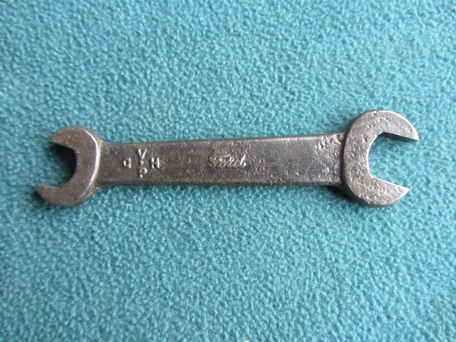 Vintage FORD Spanner – 7/16”af x 1/2”af Ford Script.