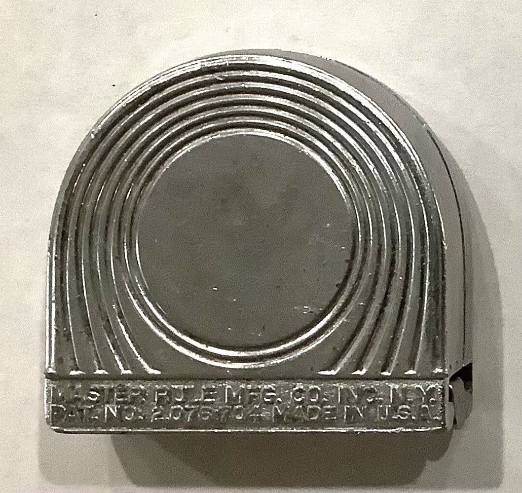 Vintage TUFBOY Brite Blade Tape Measure 308W – 8 Feet Retractable – Master Rule