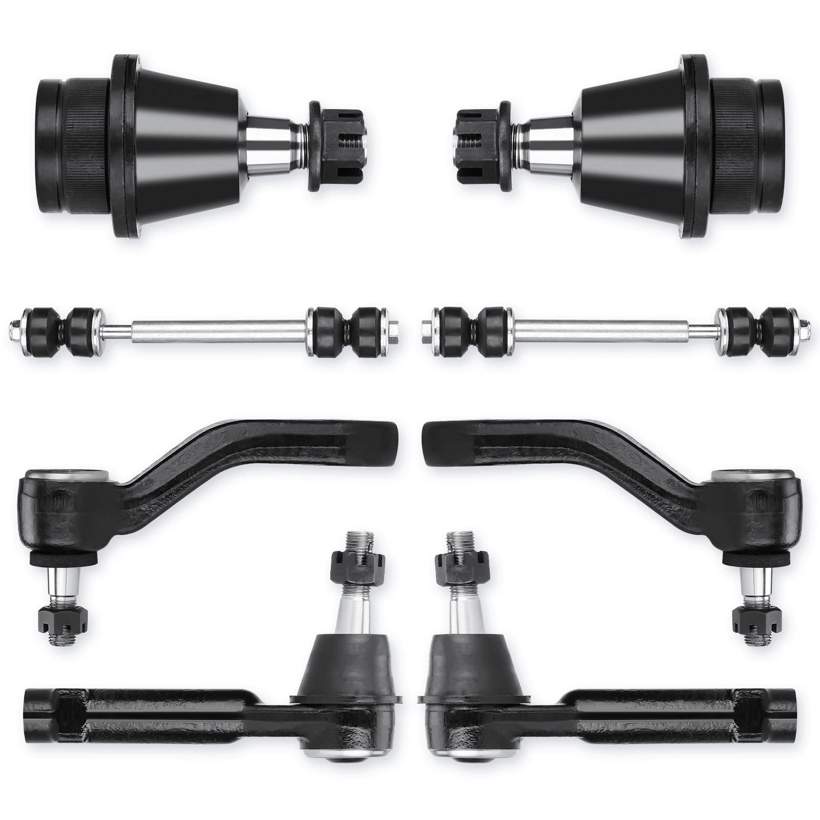 4WD Front Upper Control Arms w/Ball Joints for 1999-2006 Chevy Avalanche Subu…