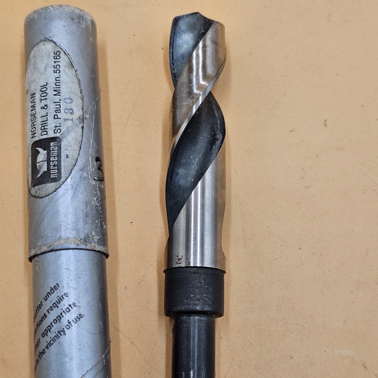 Vintage Norseman Drill & Tool 3/4″ HS Drill Bit 6″ Long Made In USA