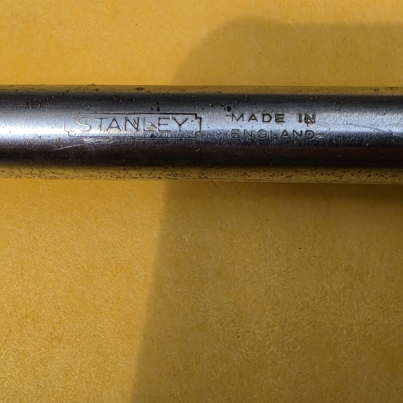 Vintage STANLEY Tools 02-743 Bit Brace Drill No. 73-12 Black Handle England-UK.