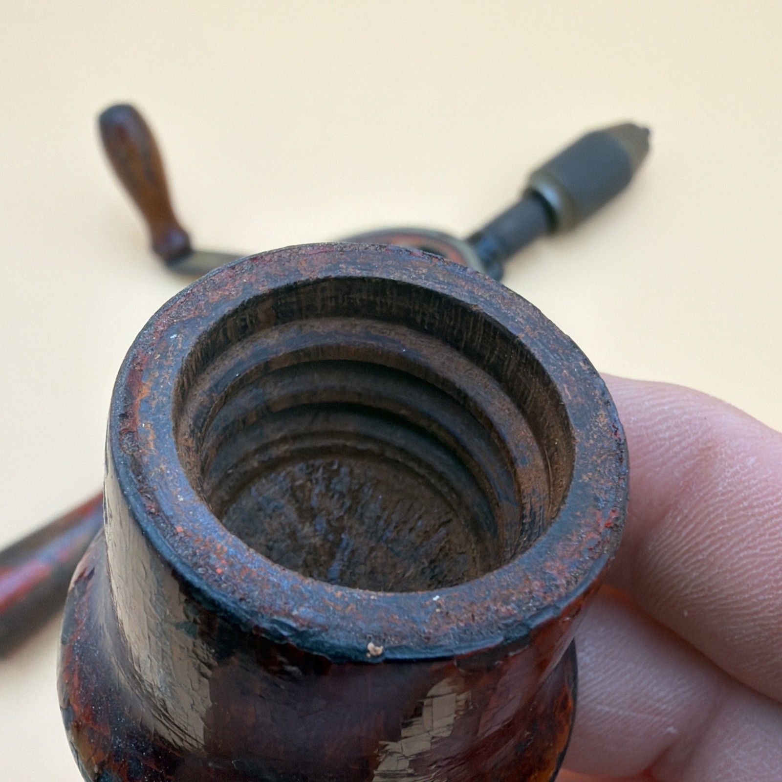 Vintage MILLER’S FALLS No. 2 Egg Beater Hand Drill. Different Logo.