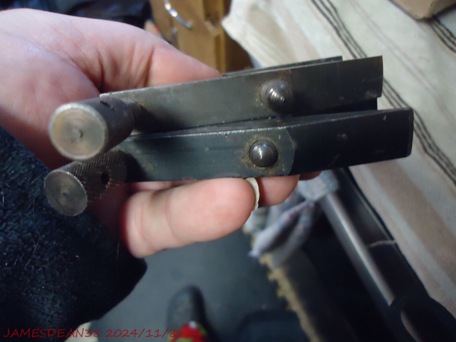 Pair 2 Steel Parallel Clamp Engineer Modeller Machinist Metalwork 1 3/4″