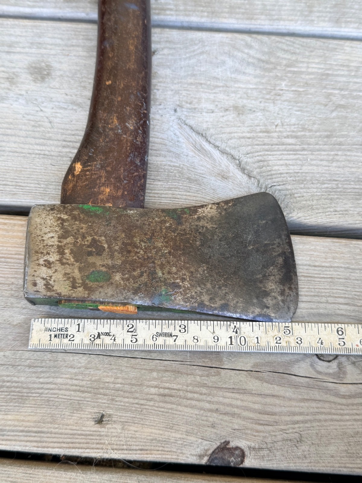 Vintage Swedish Hatchet Axe 37 cm 1.48 lb Forest Camp Axe Possible Gransfors Wet