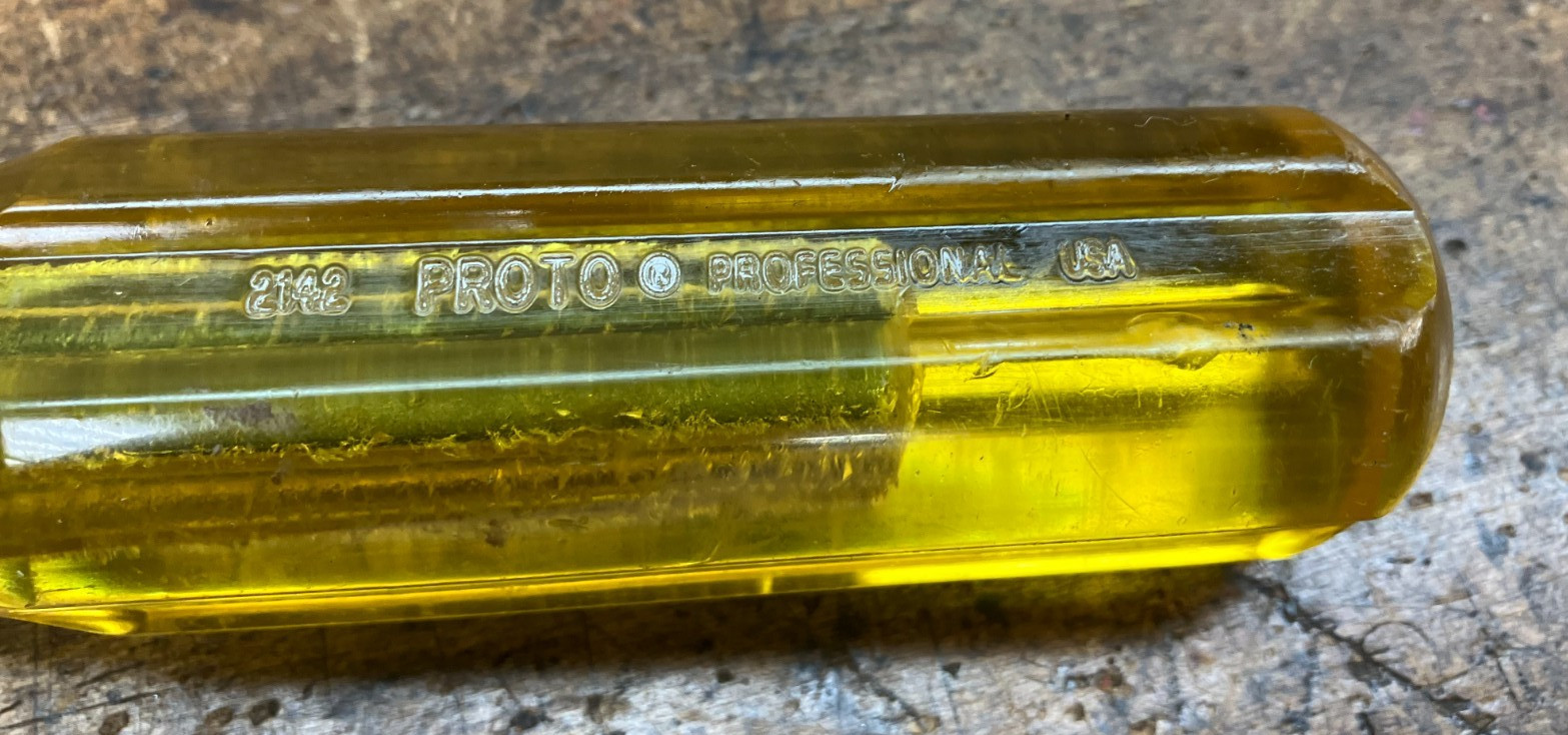 Proto 2142 Pry Bar & Screwdrivers 9804 & 9832