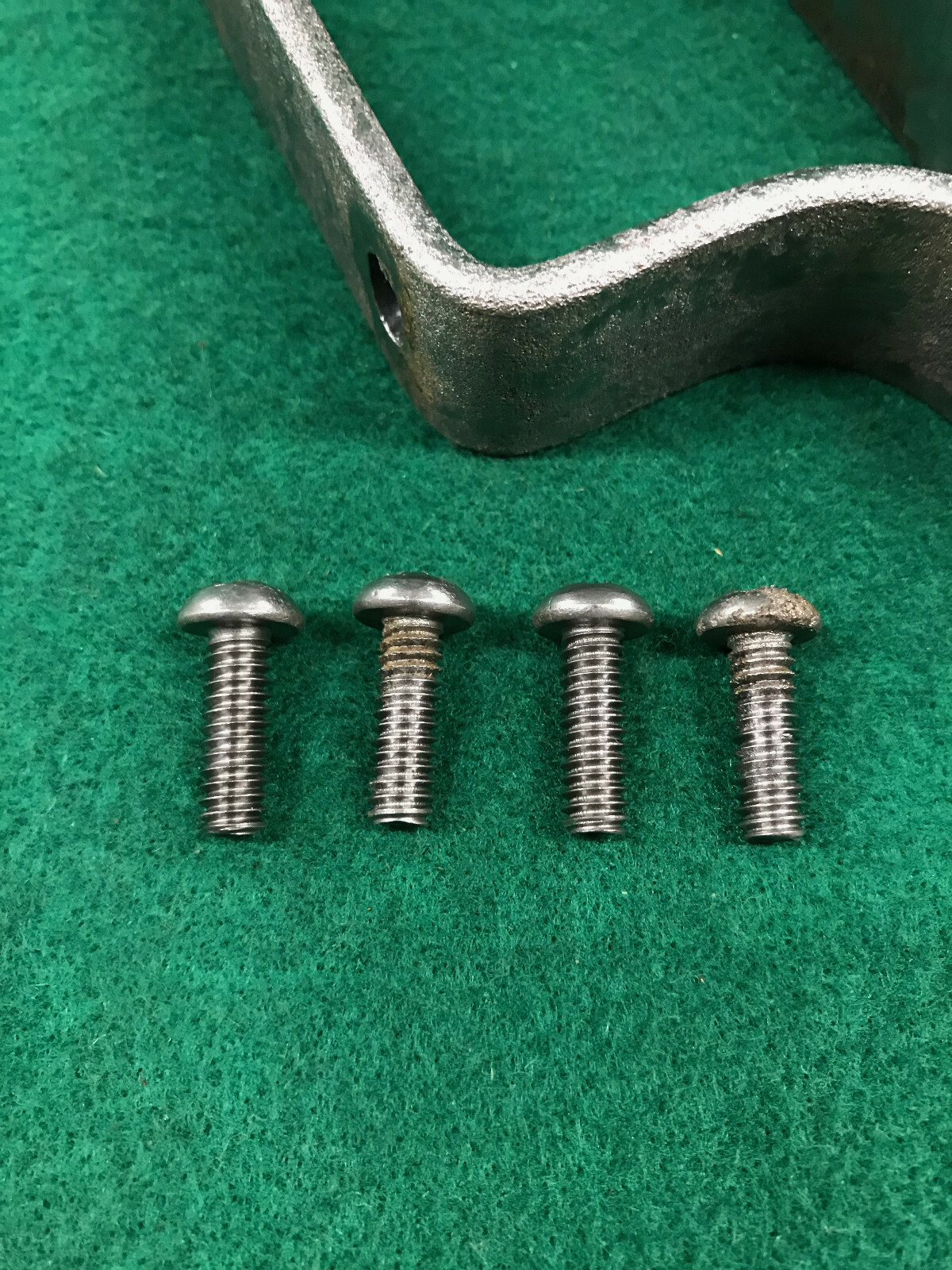 STANLEY Model No. 2246 Mitre Box Base Feet and Screws