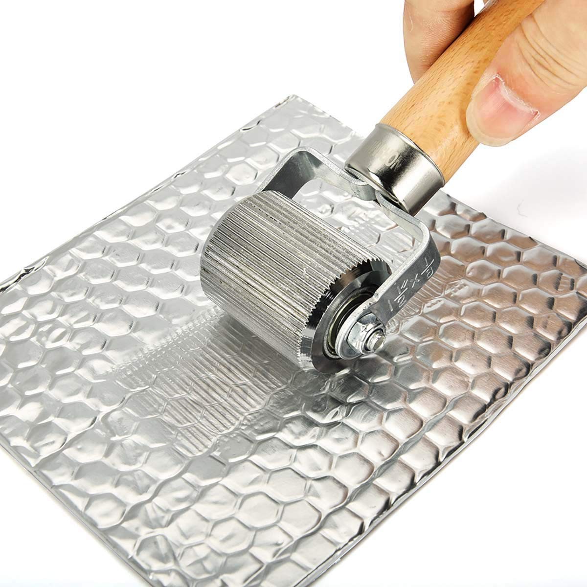 Car Sound Deadening 0.7lb Extremely Smooth Insulation Roller Metal 1.69 Inch