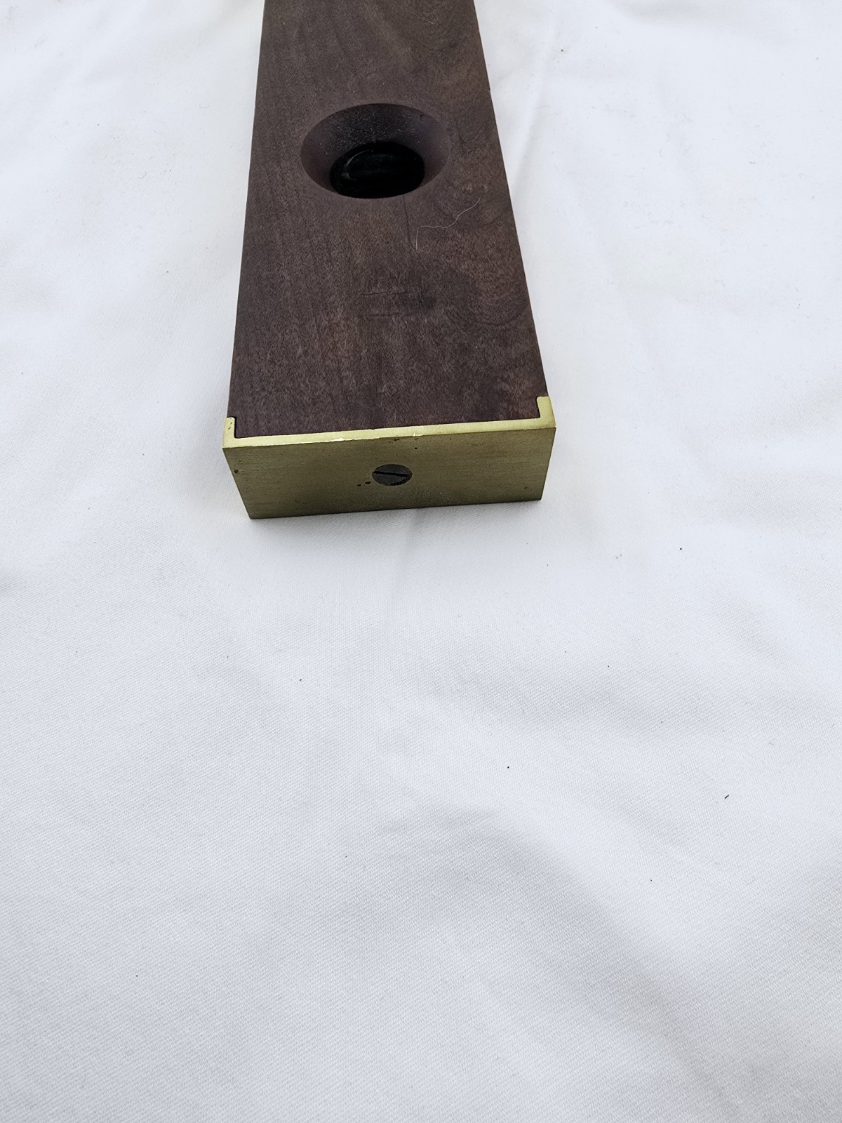 Antique Stanley Rule & Level 24″ Adjustable Wood & Brass Level 1872