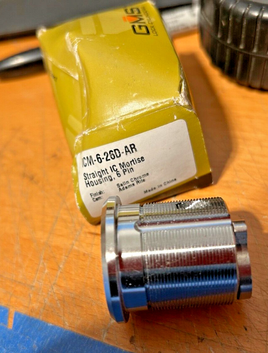 GMS Mortise & Rim Cylinder locks, key ways, thumb lock, housings etc ~ open box