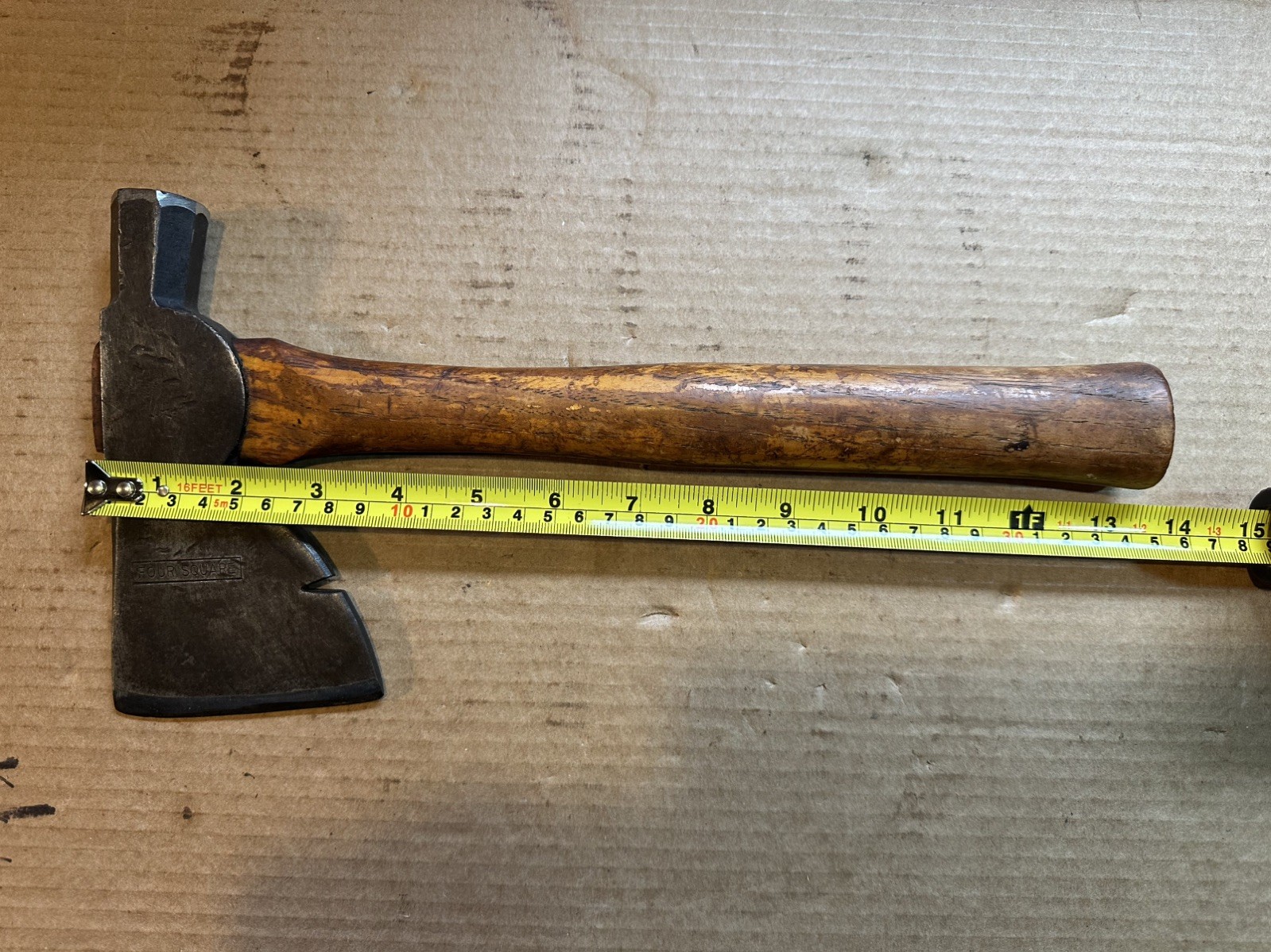 Vintage Stanley/Montgomery Ward (Four Square) With Original Handle it Appears.
