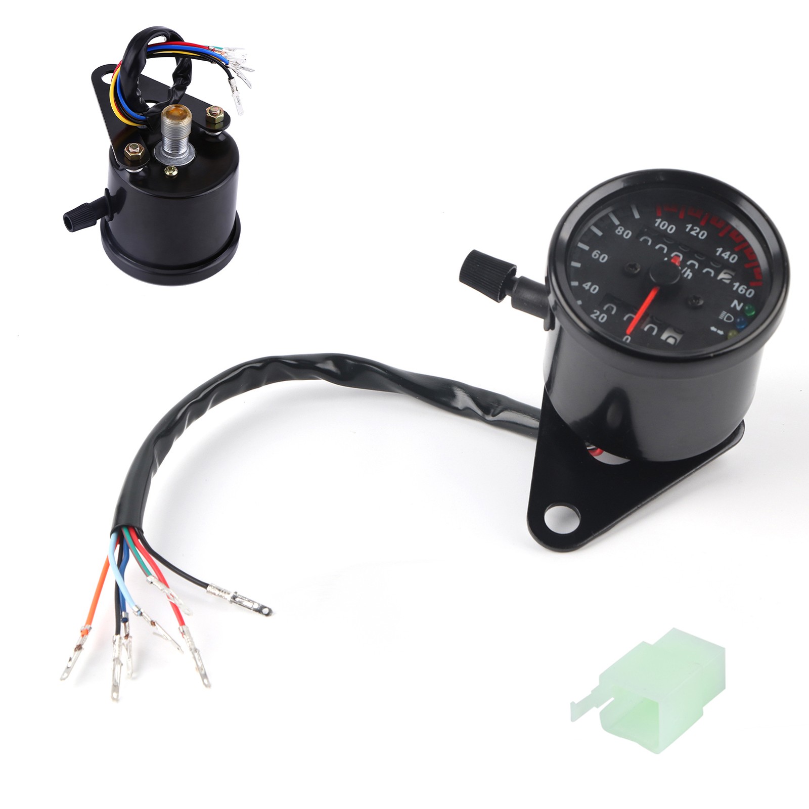 1pc Universal Speedometer Digital Display High Capacity Easy Installation F