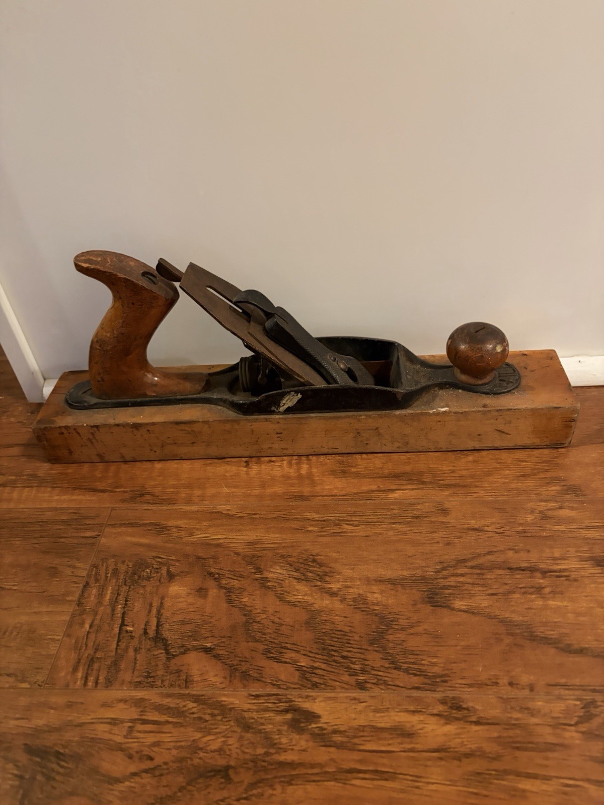 Vintage Stanley Wood Working Plane USA Tool Old Rare Carpenter