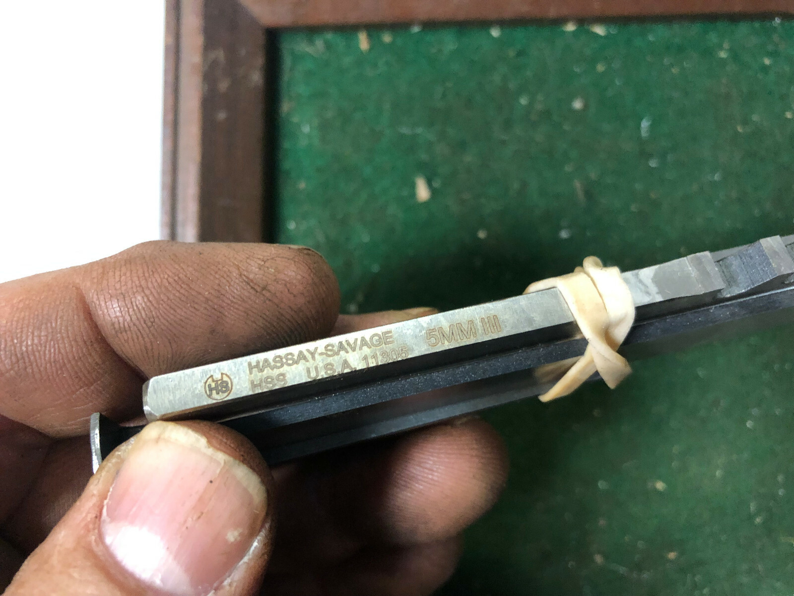 MACHINIST LATHE MILL Machinist Hassay Savage 5MM Broach DrZz