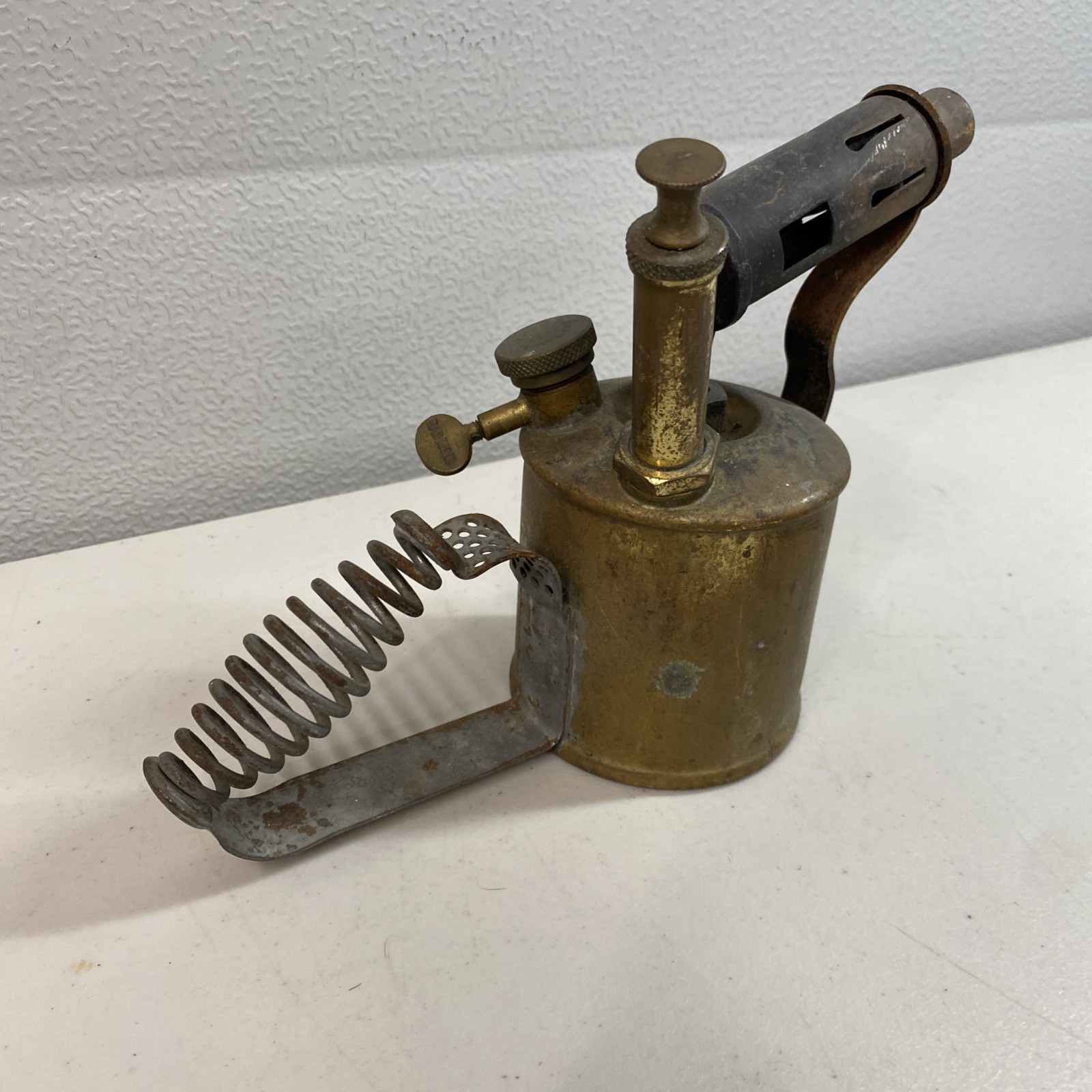 Radius Ltd No 47 Brass Paraffin Blow Lamp Burner Made In Sweden Vintage @D