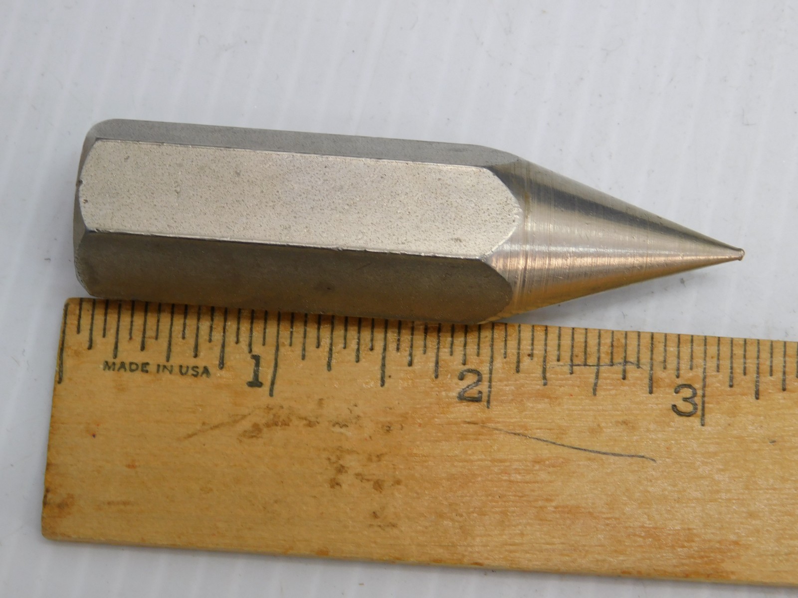2 plumb Bobs , Miller Falls #3, 8 oz. 4″, plus an unmarked one