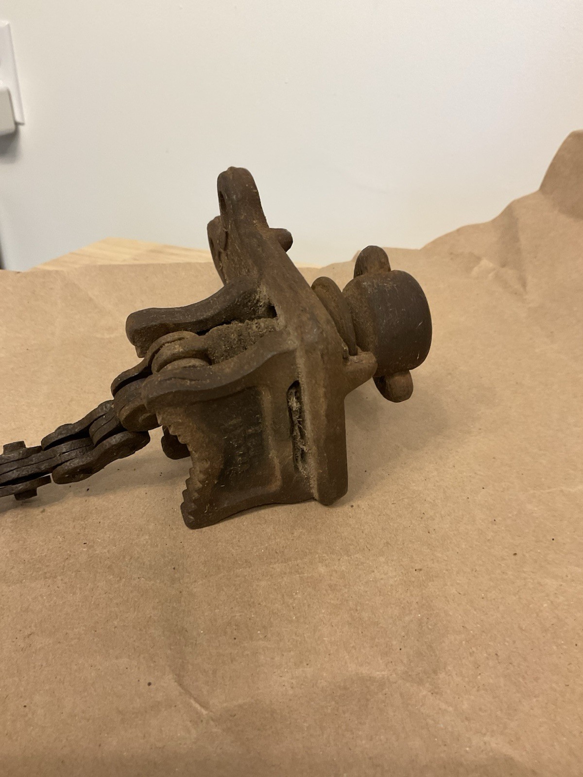 Vintage J.H. Williams Vulcan No.1 Chain Pipe Vise