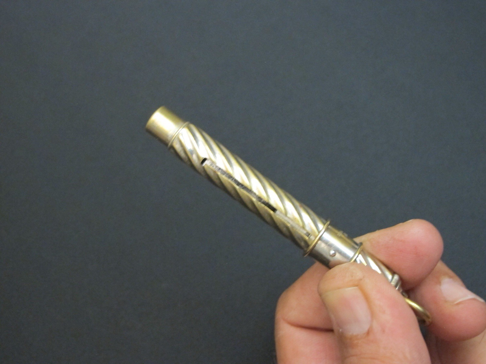 Very Rare 1883 “EAGLE PENCIL CO.” Pencil sharpener Packet Knife Antique Tool