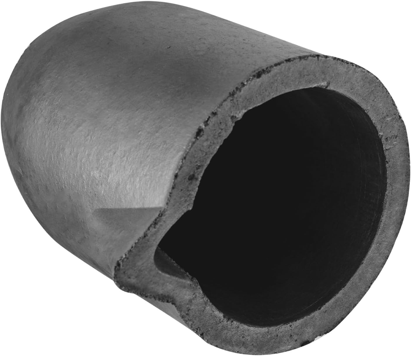 Crisol de grafito y arcilla 6kg con pico vertedor para fundir metales