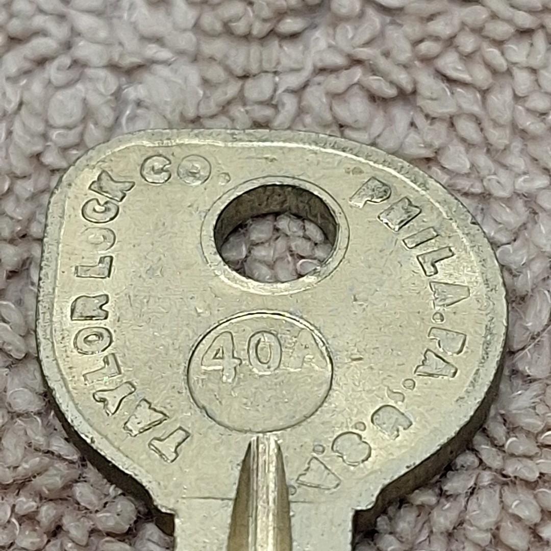Taylor 40A Key Blanks Lot Of 3 NOS Locksmith