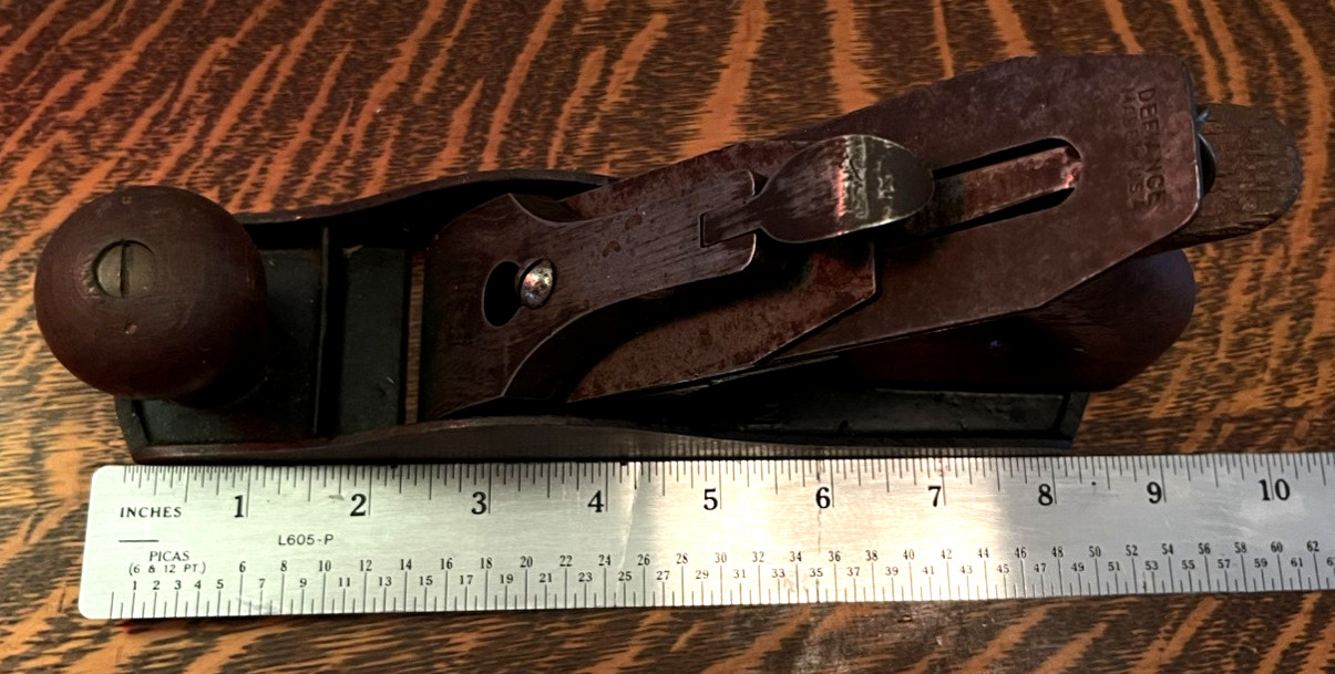 9×2-1/8~ PLANE~STANLEY DEFIENCE~ ANTIQUE~ 20TH CENTURY