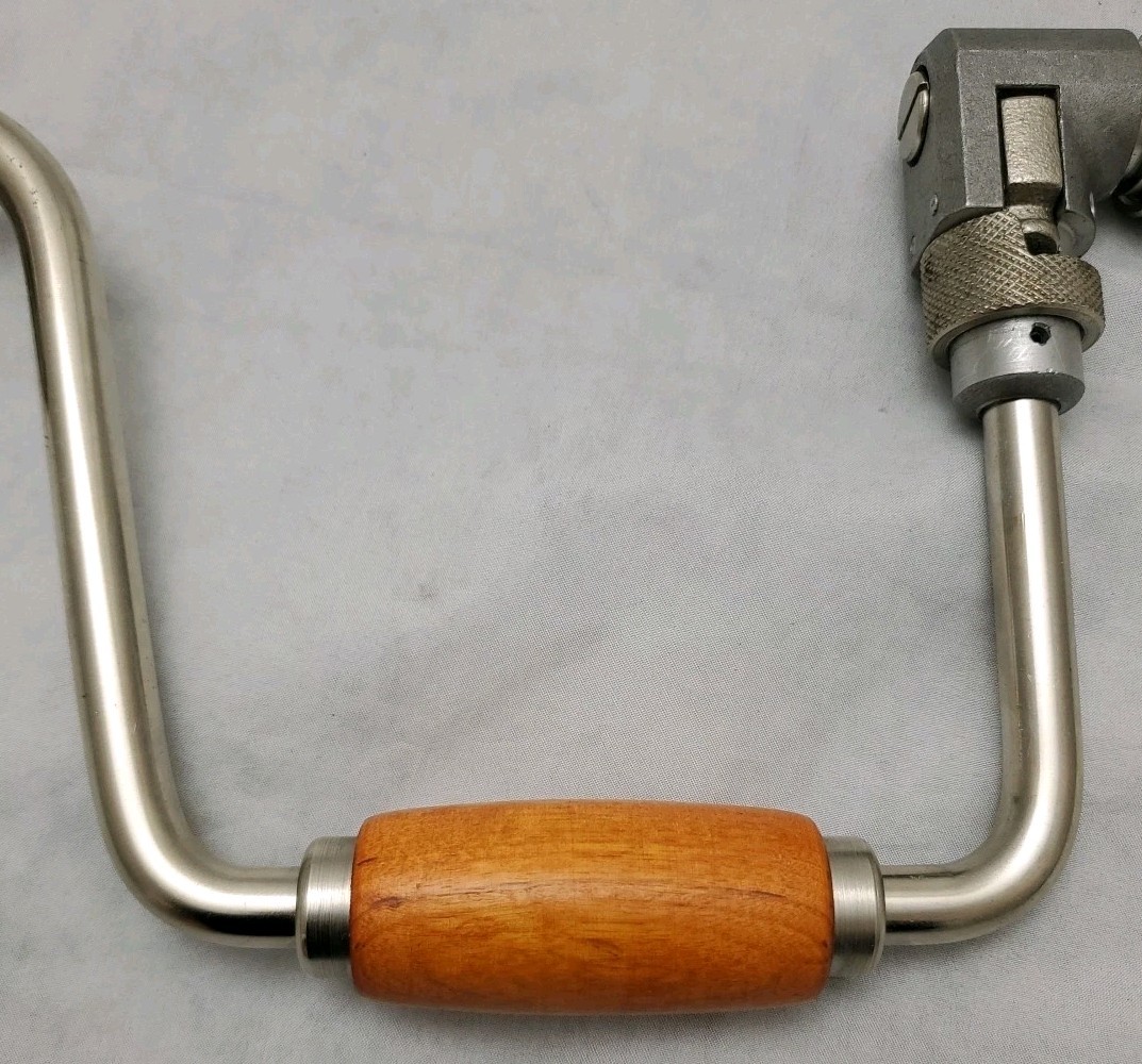Miller Falls Sogard Brace Bit Ratchet W/Irwin Stock No. DRE Auger Brace Bits Set