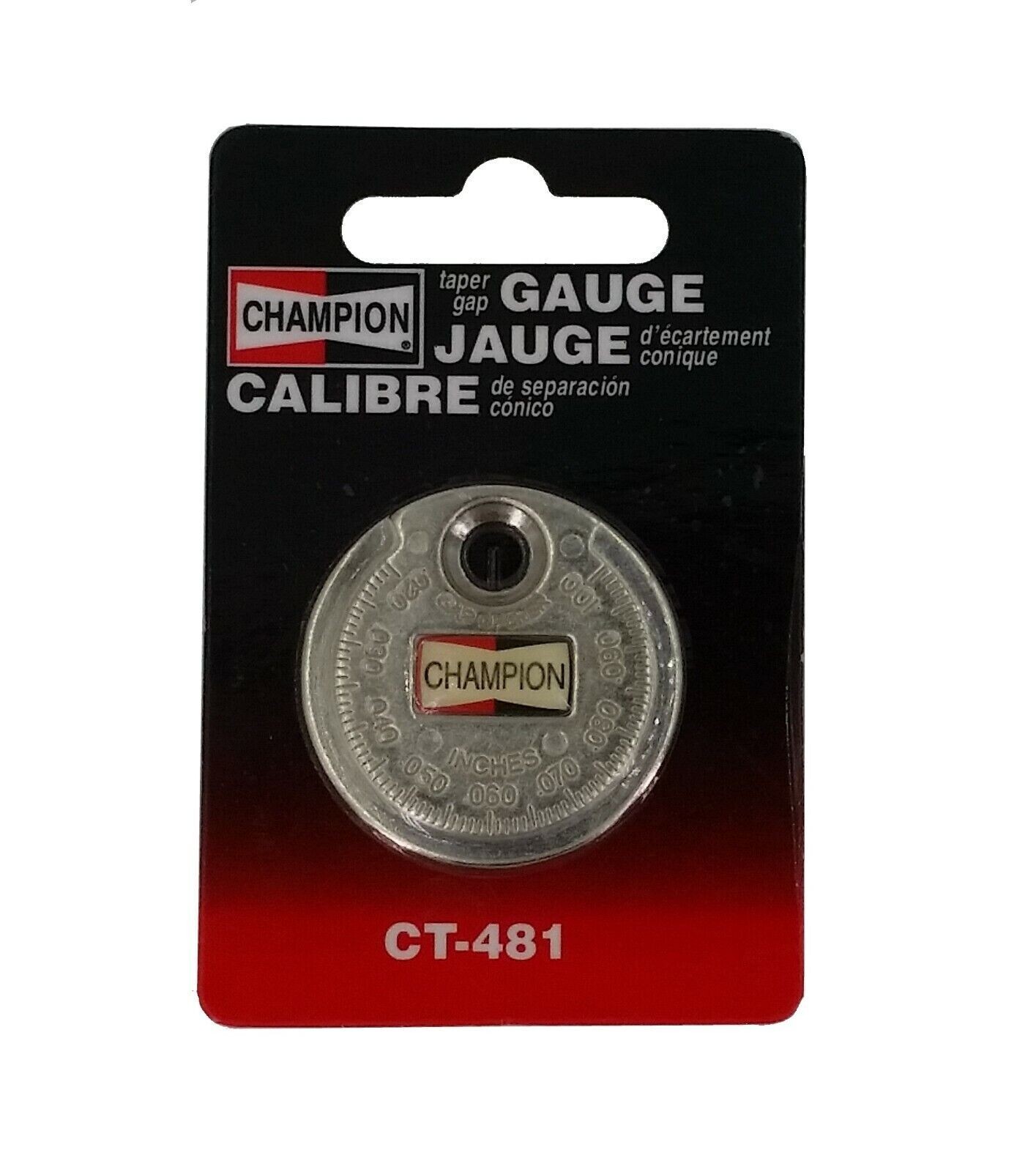 Silver Dollar Taper Gap Gauge – No Red Packaging, only gauge