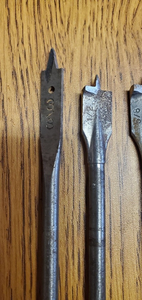 Vintage Chicago-Latrobe 5 Piece Power Auger Bit Set #736 3/8″ to 7/8″