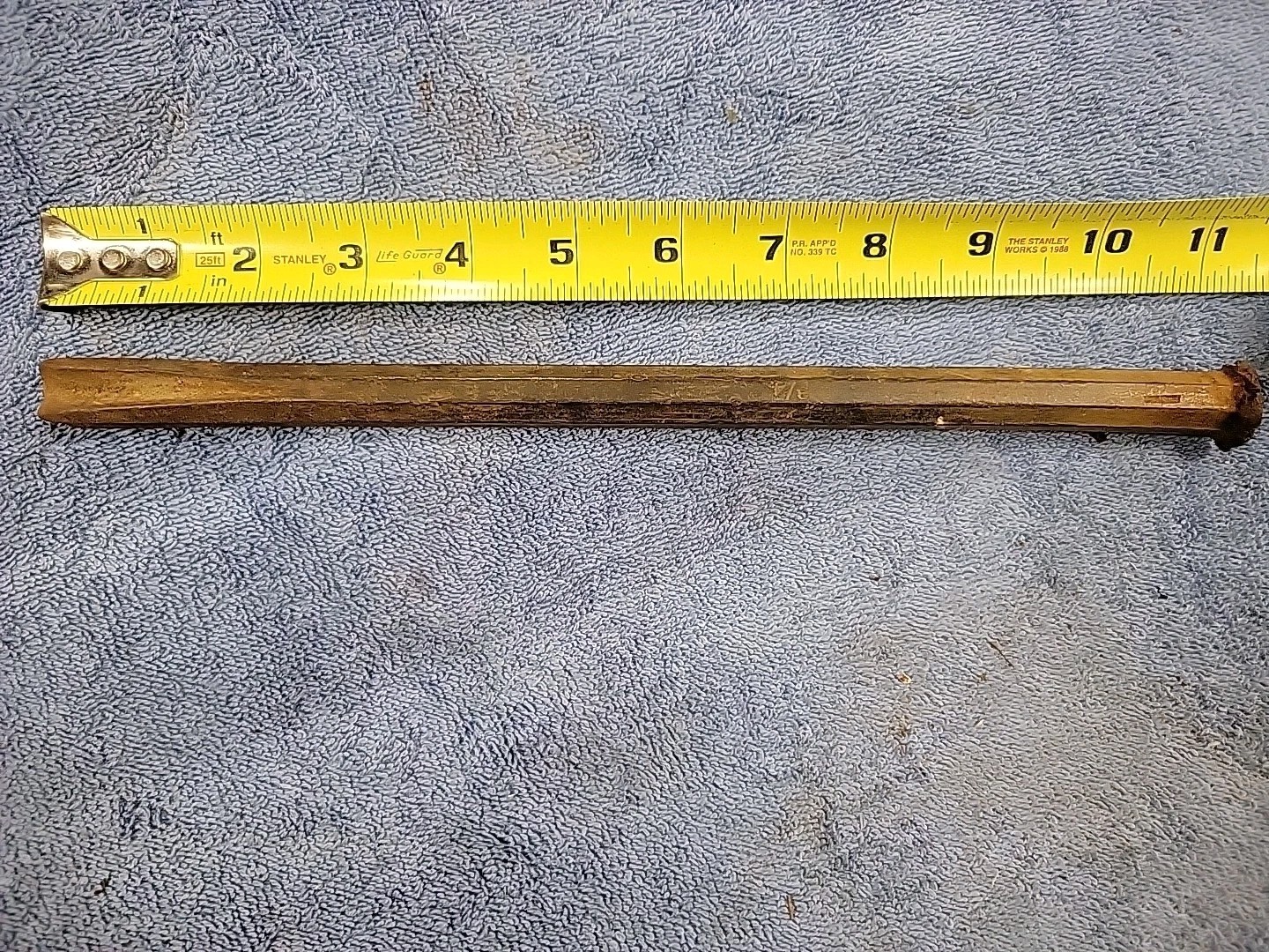 Vintage 3/4 x 11-3/4″ Masonry or Stone Star Point Chisel Drill