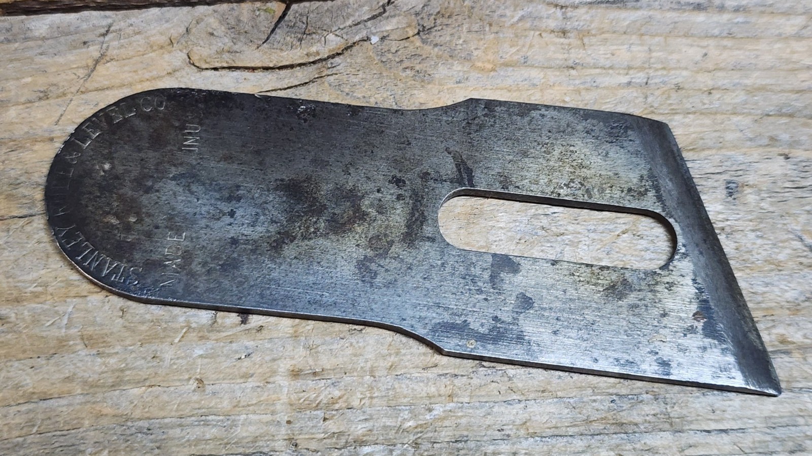 Clean and Sound Cutting Iron for Stanley No. 140 Plane – 0226-005