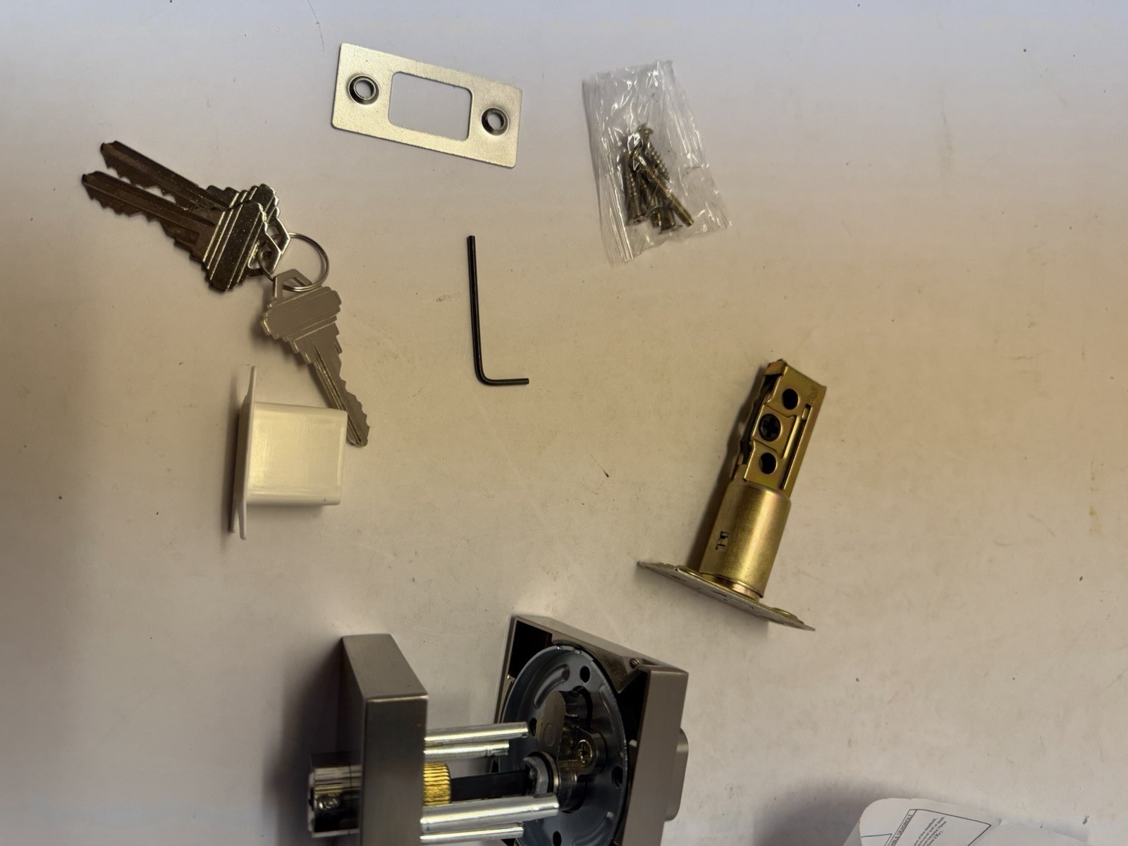 Dead Bolt Lock and Key Kit Heavy Duty Door Lock