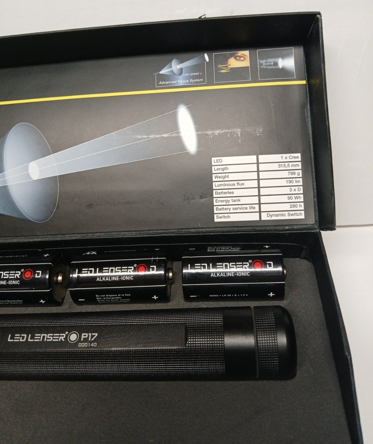 Leatherman P 17 Flashlight- LED LENSER
