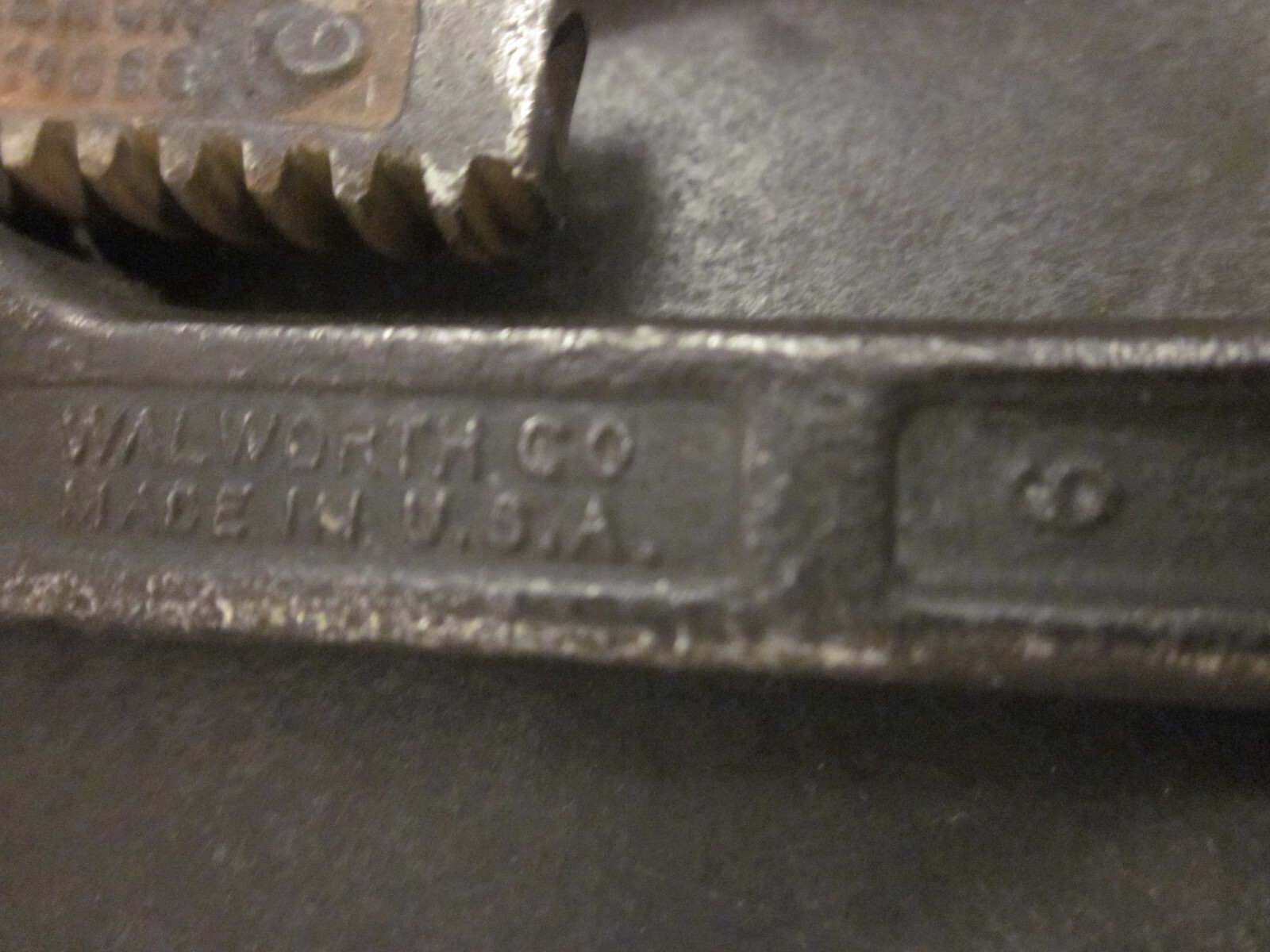 VINTAGE WALCO WRENCH CITY OF NEW YORK TOOL TRANSIT SUBWAY POLICE FIRE DEPARTMENT