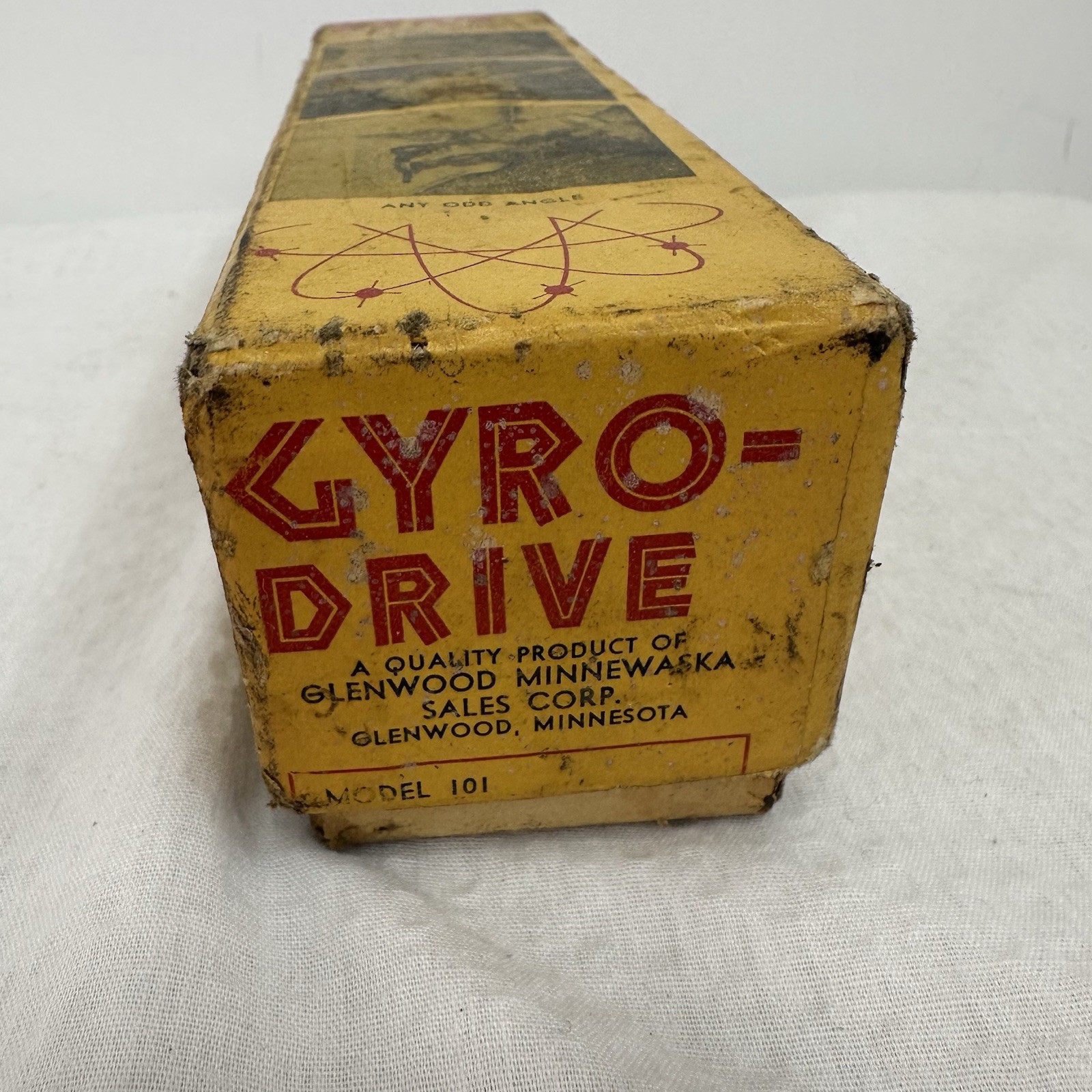 RARE Gyro Drive Tool Model 101 Glenwood Minn PAT PEND Vintage tool Angle Driver