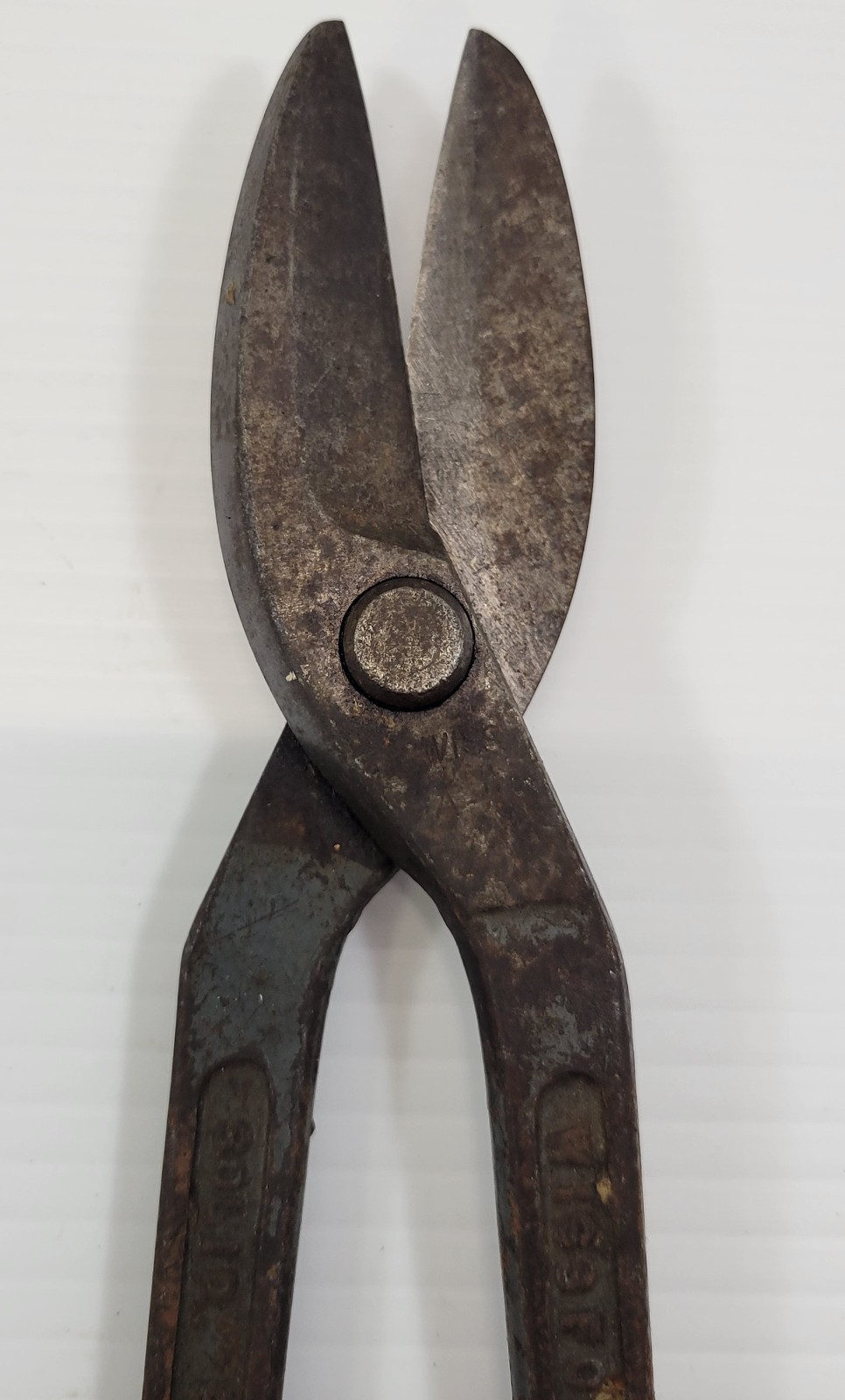 *J2) Vintage Mixed Lot of 3 Shears Metal Tin Snips Scissors Wiss Ivy Classic