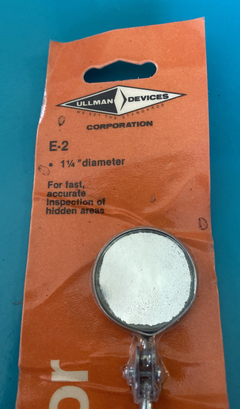 Vintage NOS Ullman C Master Model E-2 Inspection Mirror