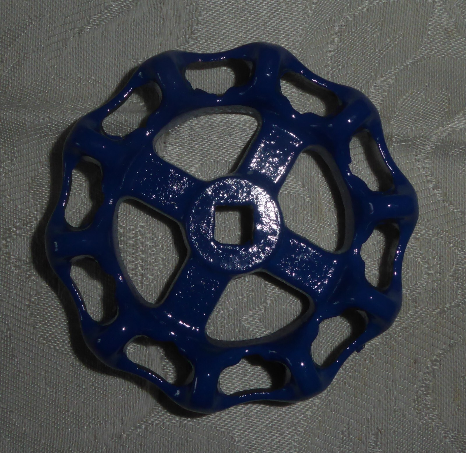 Vintage Blue Valve Handle