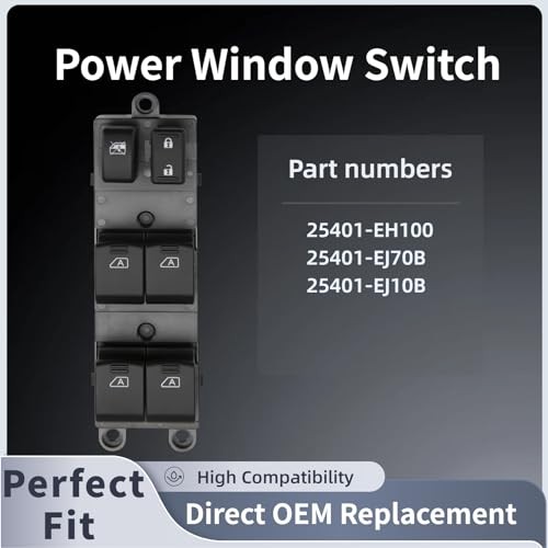 Driver Door Master Power Window Switch for 2006-2013 Infiniti PWS-IN-YFND006