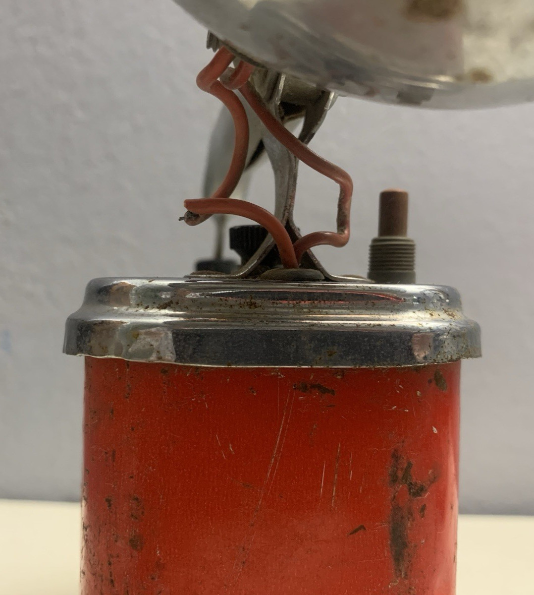 Vintage Eveready Big Jim Weatherproof Lantern Flashlight Model 101 Untested