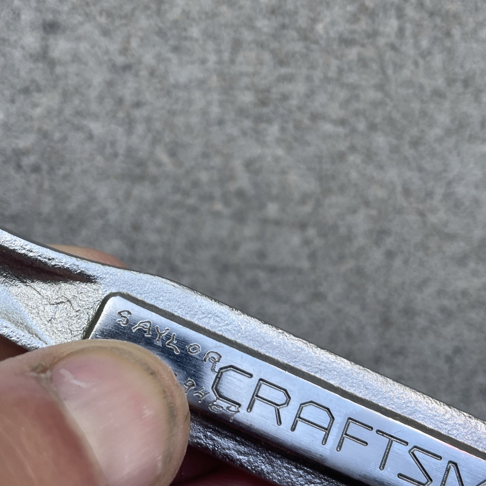 Craftsman M6W 44808 3/8” Drive Ratchet w/ Quick Release Made in USA