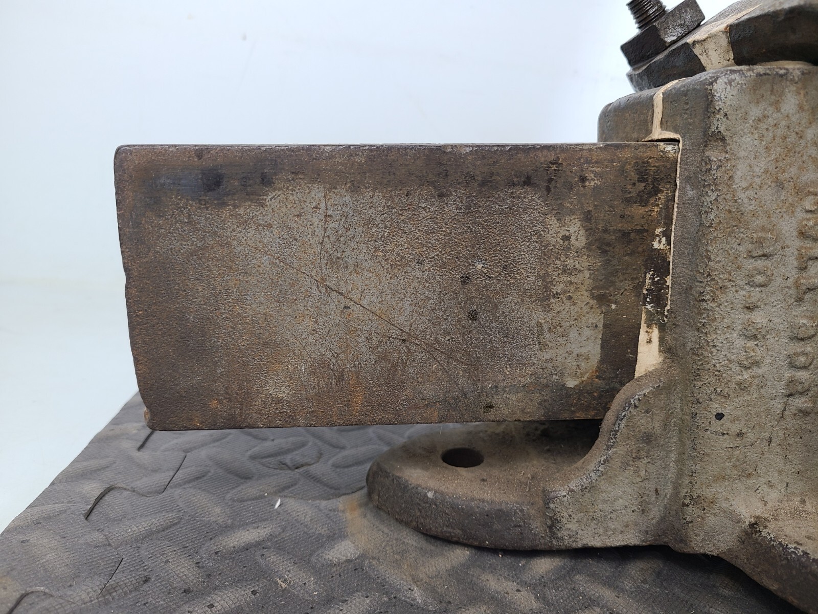 Vintage Prentiss Co. New York Bulldog Large Bench Vise Heavy Duty Tool (5″ Jaw)
