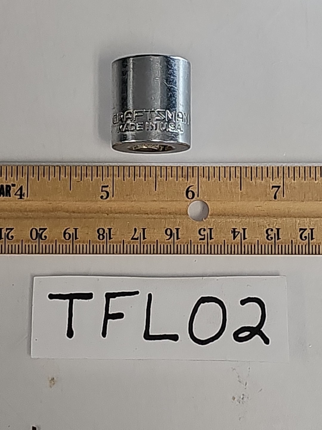 Vintage Craftsman 44336 3/8″ Drive 11/16″ Shallow Well Socket 12 Point -G-