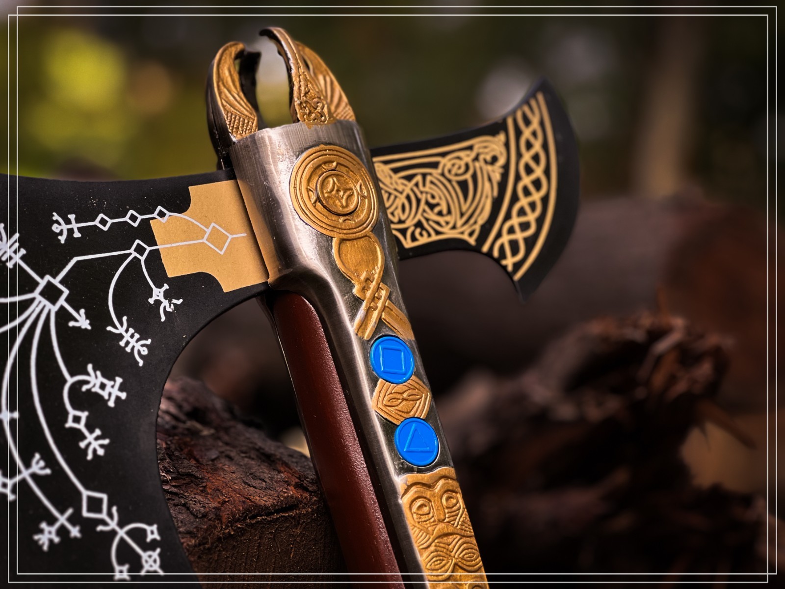 God of War Leviathan Axe Replica Kratos Axe Leviathan Kratos Cosplay Men Gift