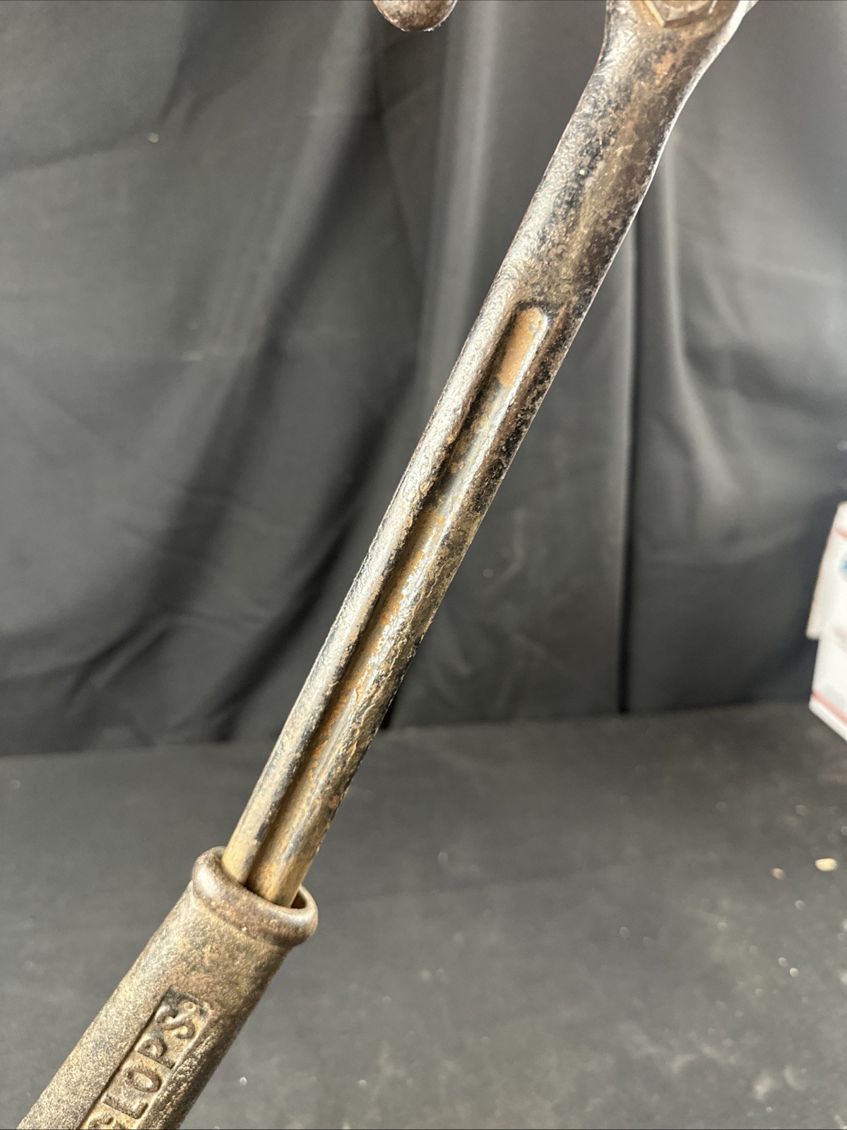 Antique 1910’s-20’s Cyclops Cast Iron Nail Puller Union Hardware Co.