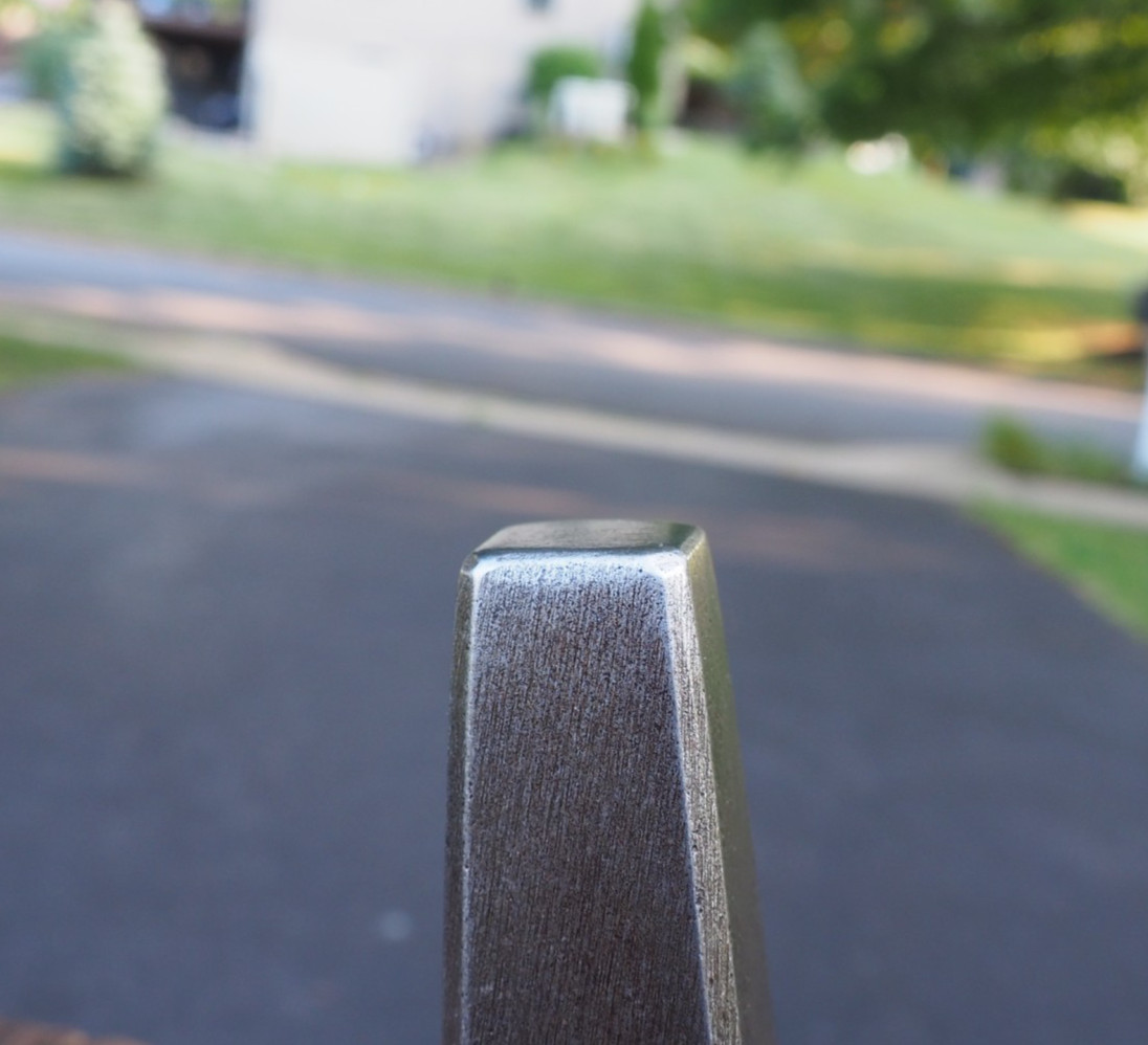 ODD 2.7LB SQUARE FACE “BOILER MAKER” RIVET PEIN HAMMER BLACKSMITH ANVIL VINTAGE