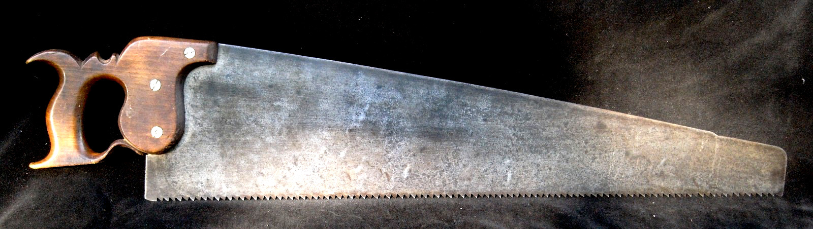 RARE 1800’s BRITISH -LONDON MADE- HAND SAW “ELLIS” (formerly Old Street) 26″ EX+