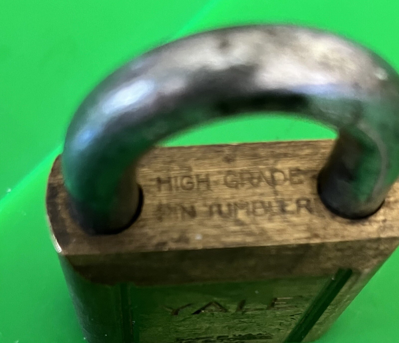 Padlock YALE & TOWNE Antique/Vintage High Grade Pin Tumbler Works Well 2 Keys