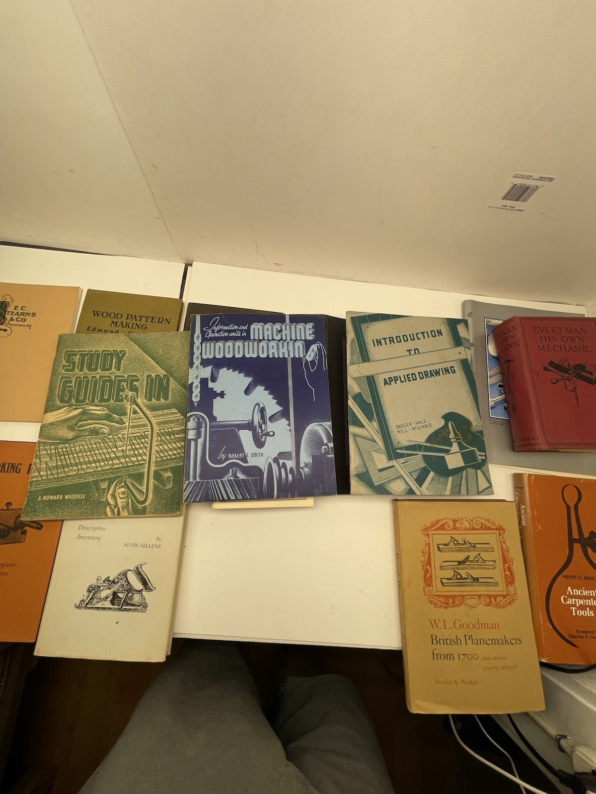Lot of 26 Rare Vintage Woodworking Tools Books Manuals Catalog Stanley SW & More